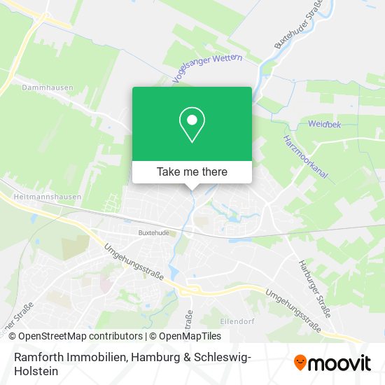 Ramforth Immobilien map