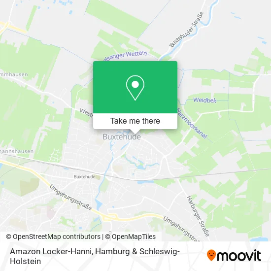 Карта Amazon Locker-Hanni