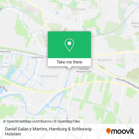 Daniel Galán y Martins map