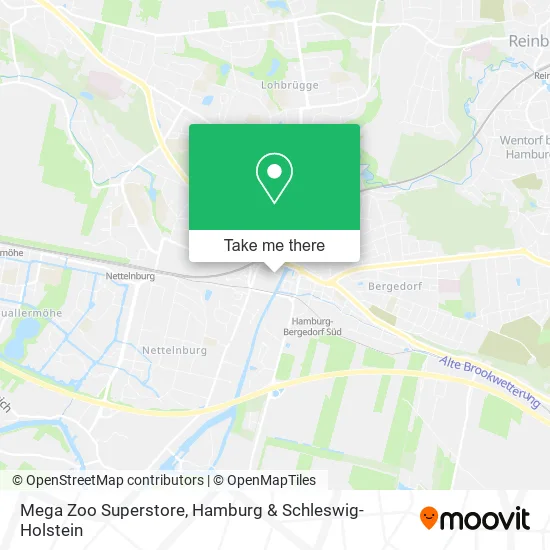 Карта Mega Zoo Superstore