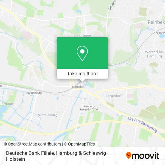 Карта Deutsche Bank Filiale