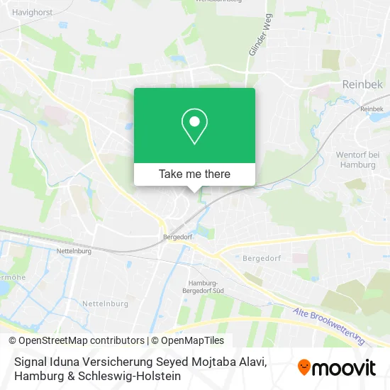 Карта Signal Iduna Versicherung Seyed Mojtaba Alavi