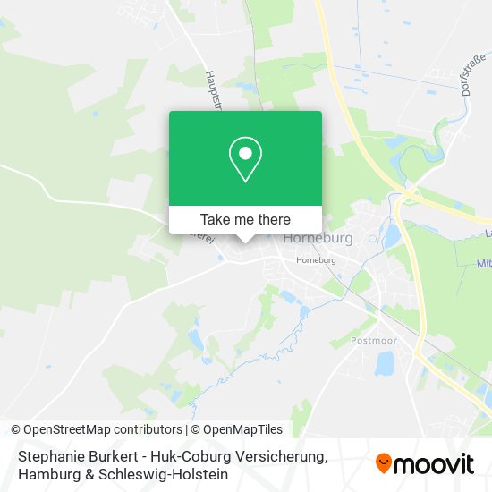 Stephanie Burkert - Huk-Coburg Versicherung map