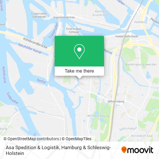 Карта Asa Spedition & Logistik