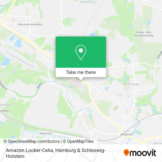 Карта Amazon Locker-Celia