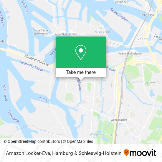 Amazon Locker-Eve map