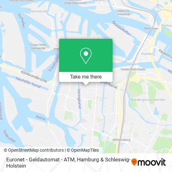 Карта Euronet - Geldautomat - ATM