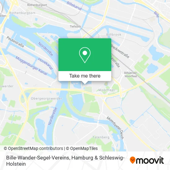 Карта Bille-Wander-Segel-Vereins