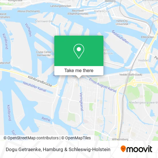 Карта Dogu Getraenke