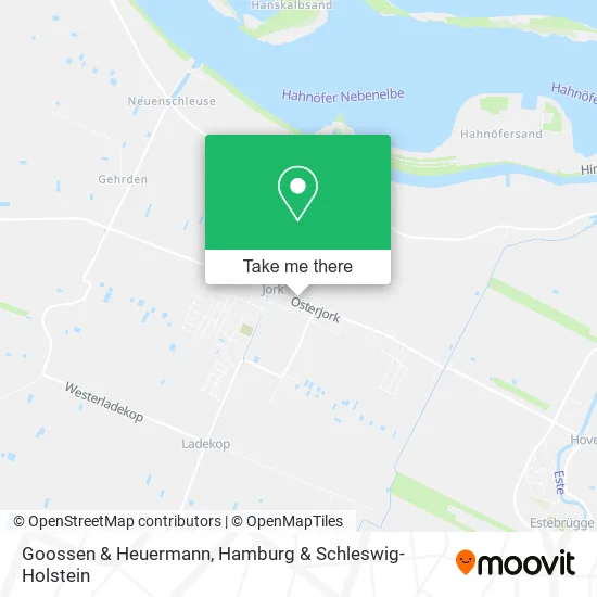 Карта Goossen & Heuermann