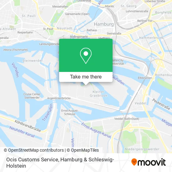 Карта Ocis Customs Service