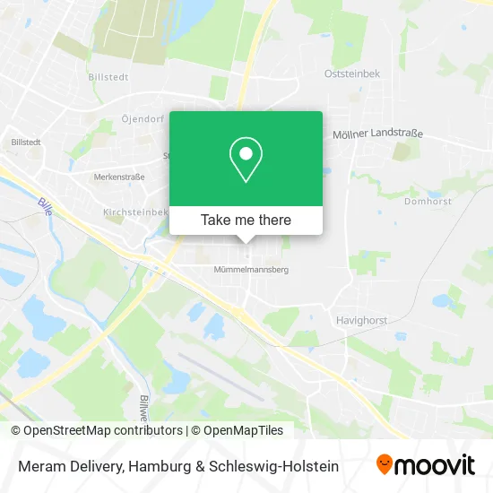Карта Meram Delivery