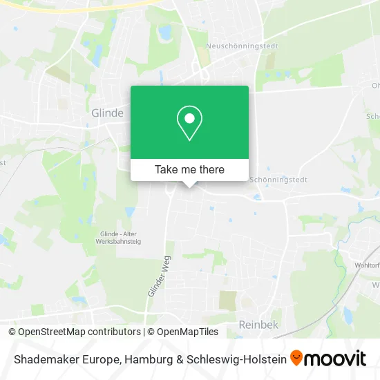 Карта Shademaker Europe