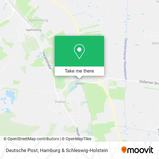 Карта Deutsche Post