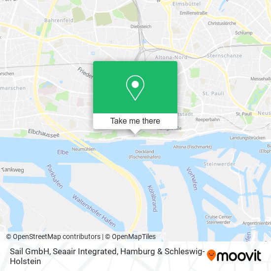 Sail GmbH, Seaair Integrated map