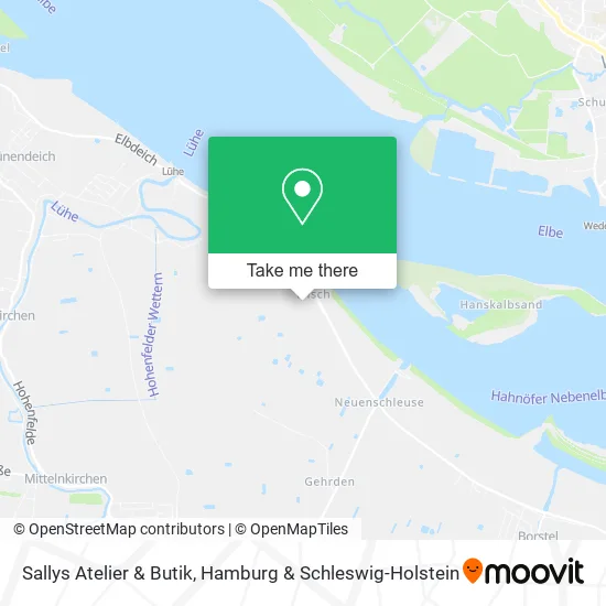 Карта Sallys Atelier & Butik