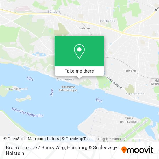 Bröers Treppe / Baurs Weg map