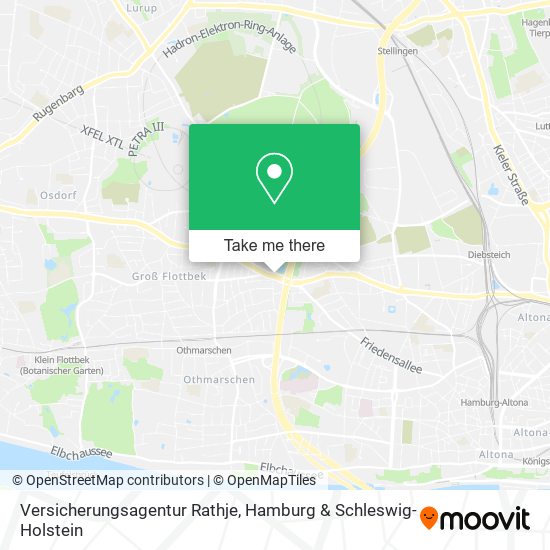 Versicherungsagentur Rathje map