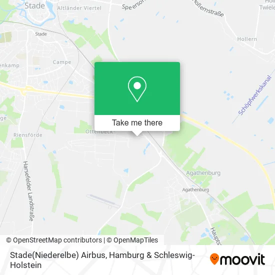 Карта Stade(Niederelbe) Airbus