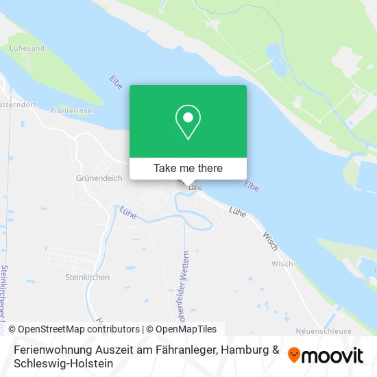 Ferienwohnung Auszeit am Fähranleger map
