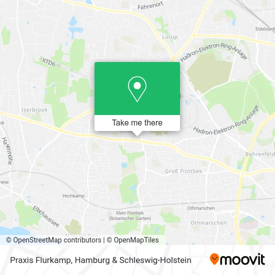 Карта Praxis Flurkamp