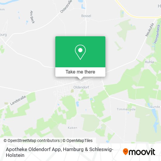 Apotheke Oldendorf App map