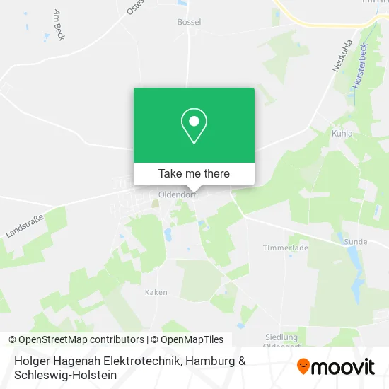 Карта Holger Hagenah Elektrotechnik