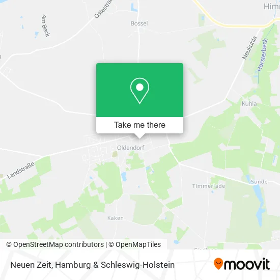 Карта Neuen Zeit