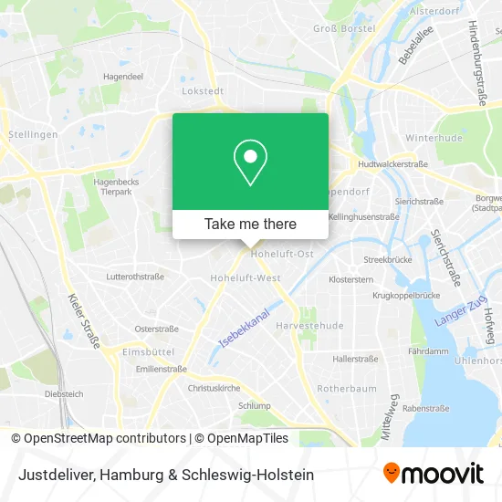 Карта Justdeliver