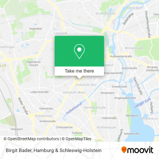 Карта Birgit Bader