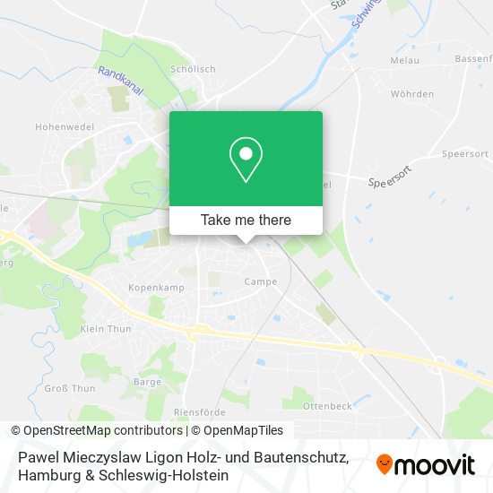 Pawel Mieczyslaw Ligon Holz- und Bautenschutz map