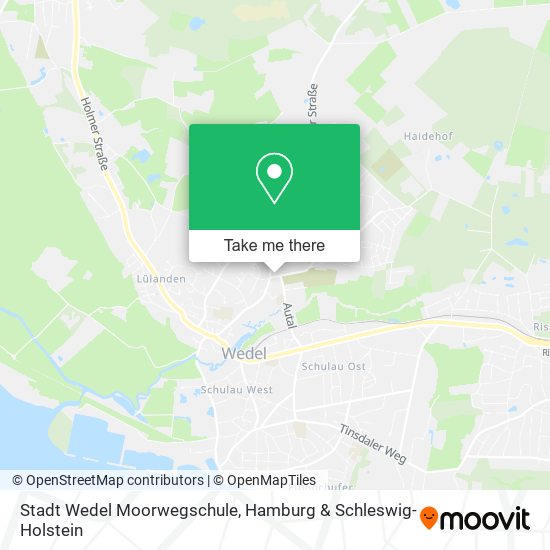 Stadt Wedel Moorwegschule map