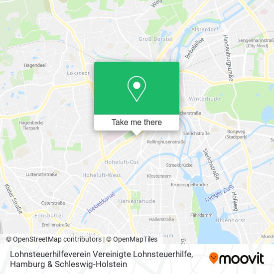 Lohnsteuerhilfeverein Vereinigte Lohnsteuerhilfe map