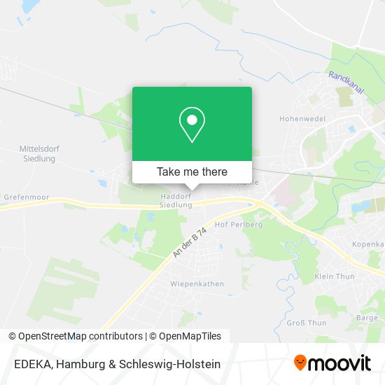 EDEKA map