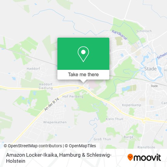 Amazon Locker-Ikaika map