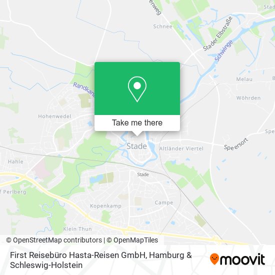 First Reisebüro Hasta-Reisen GmbH map