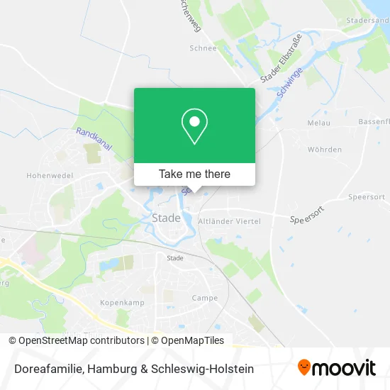 Карта Doreafamilie