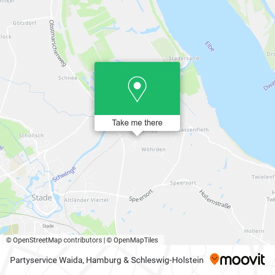 Карта Partyservice Waida