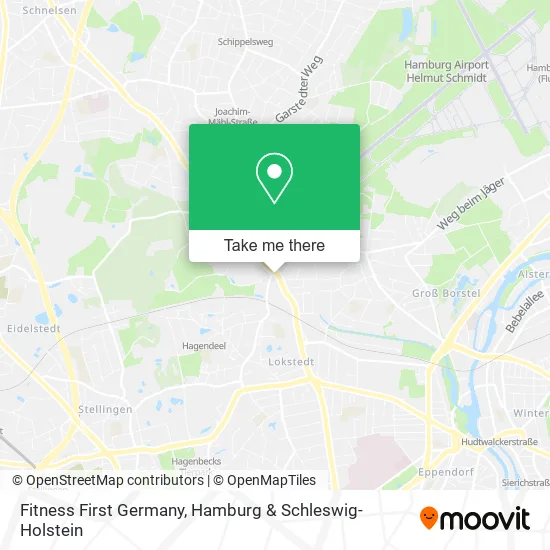 Карта Fitness First Germany