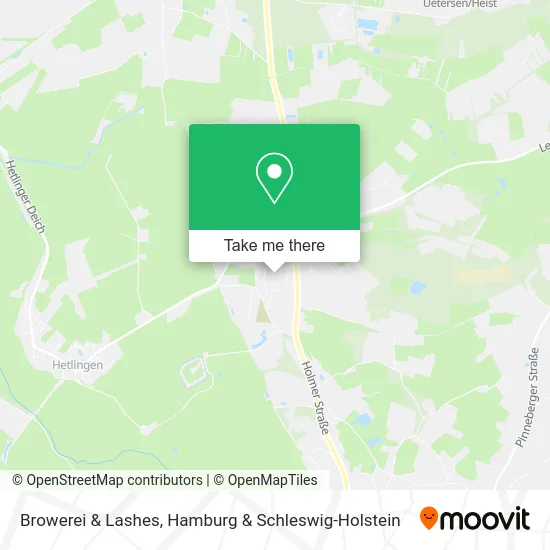 Карта Browerei & Lashes