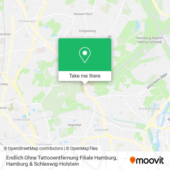 Endlich Ohne Tattooentfernung Filiale Hamburg map
