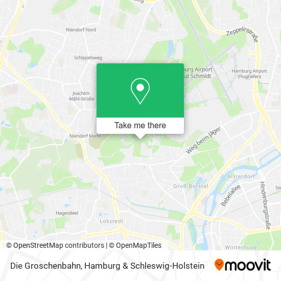Карта Die Groschenbahn
