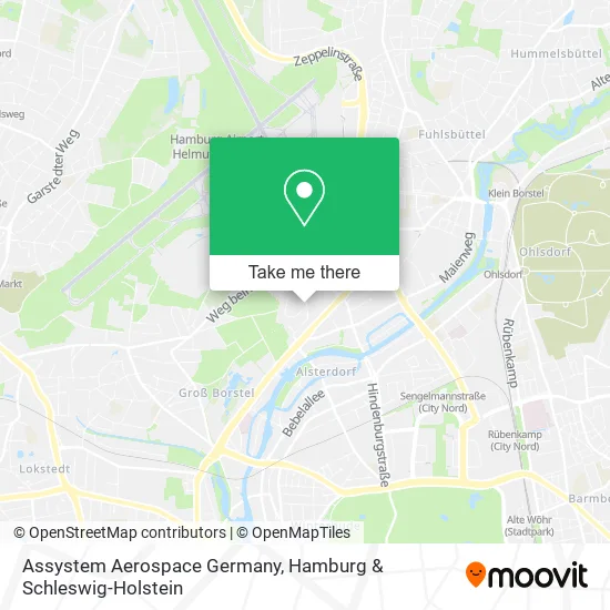 Карта Assystem Aerospace Germany