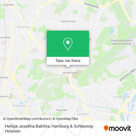 Heilige Josefina Bakhita map