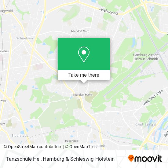 Tanzschule Hei map