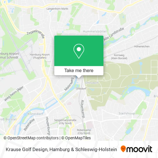 Карта Krause Golf Design