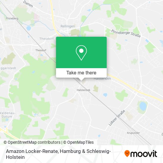 Amazon Locker-Renate map