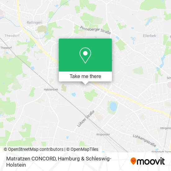 Карта Matratzen CONCORD