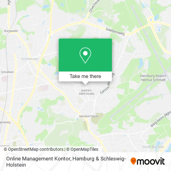 Online Management Kontor map
