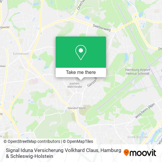 Signal Iduna Versicherung Volkhard Claus map